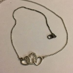 Three heart necklace